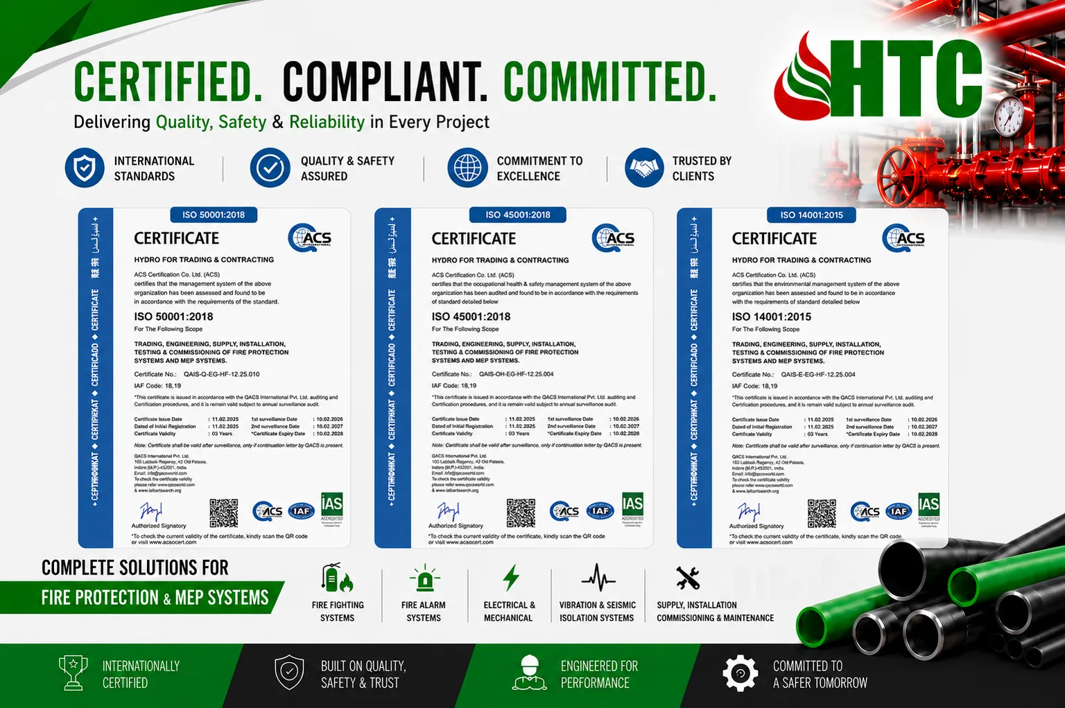 Hemaya — certification poster.